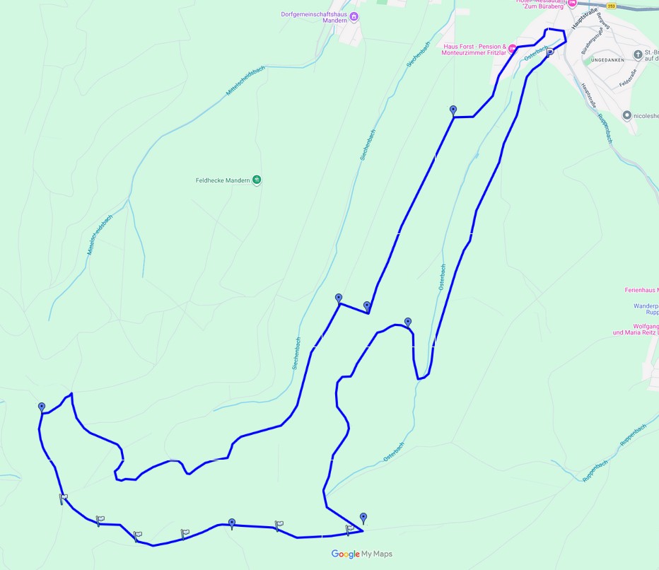 U5 Karte Grenzweg